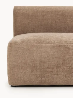 Sofás></noscript>Westwing Collection Diván modular Sofia Terciopelo marrón