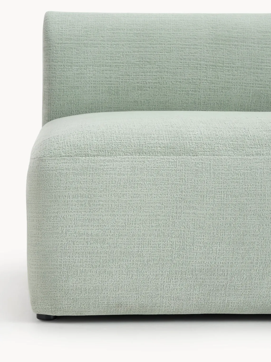 Sofás>Westwing Collection Diván modular Sofia Terciopelo verde salvia