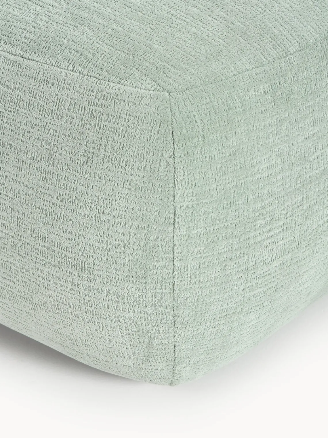 Sofás>Westwing Collection Diván modular Sofia Terciopelo verde salvia