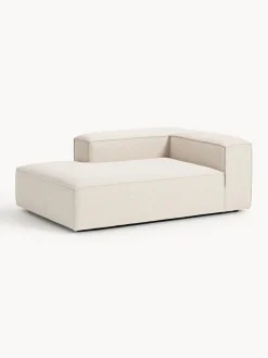 Sofás>Westwing Collection Diván rinconero modular de mezcla de lino Lennon Mezcla de lino beige