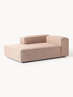 Outlet Diván rinconero modular de mezcla de lino Lennon Sofás