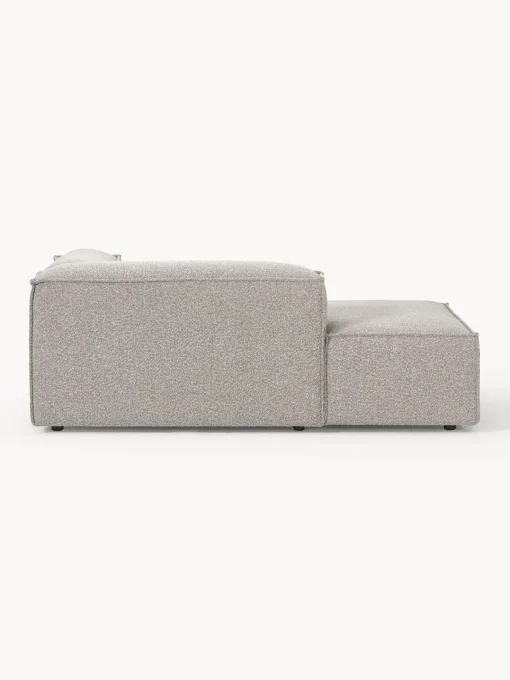 Sofás>Westwing Collection Diván rinconero modular en tejido bouclé Lennon Bouclé Taupe