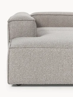 Sofás></noscript>Westwing Collection Diván rinconero modular en tejido bouclé Lennon Bouclé Taupe