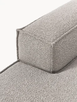 Sofás></noscript>Westwing Collection Diván rinconero modular en tejido bouclé Lennon Bouclé Taupe