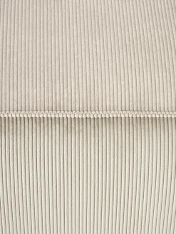Sofás></noscript>Westwing Collection Diván sofá de pana Lennon Pana beige claro