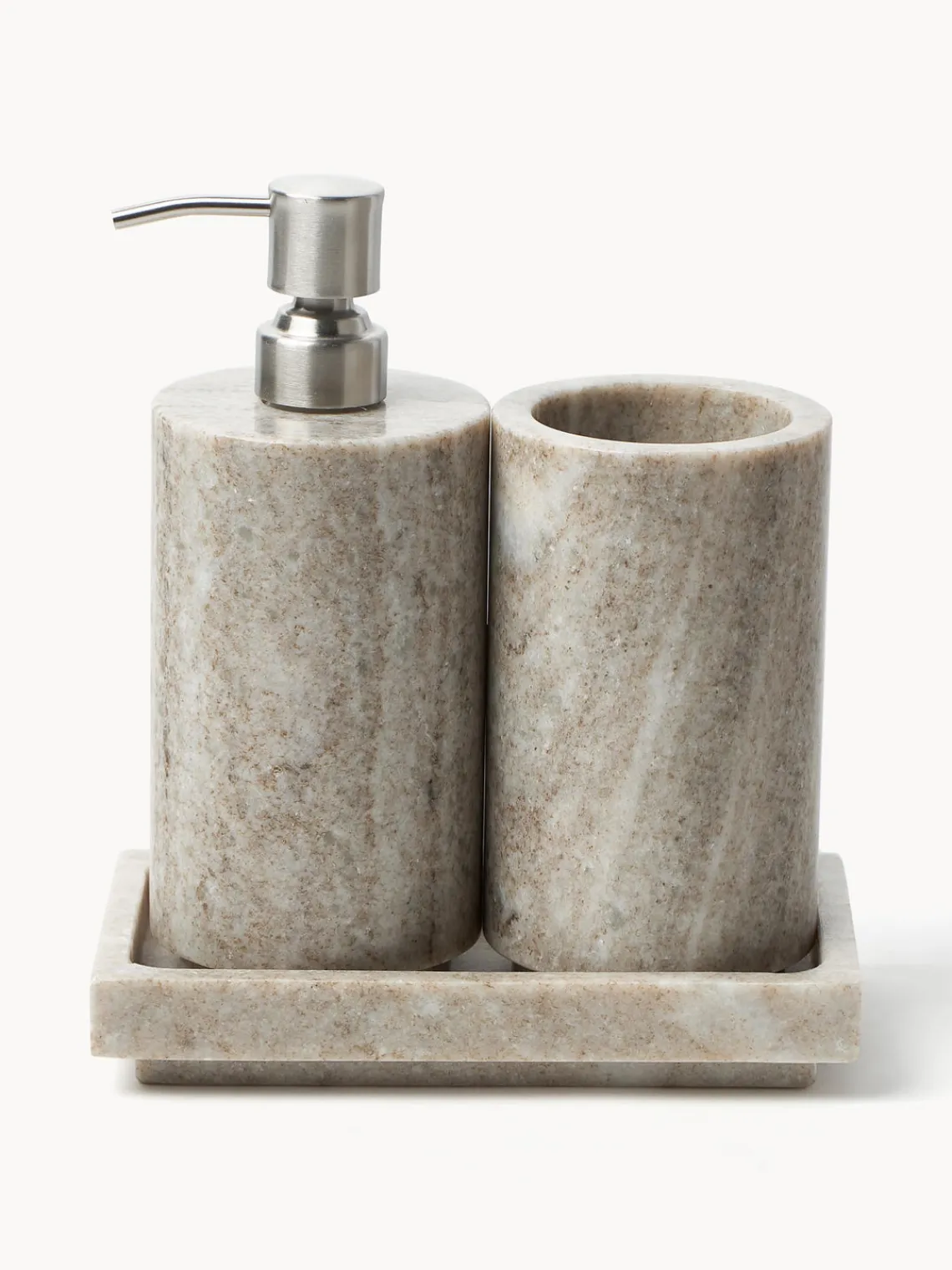 New Dosificador de jabón de mármol Simba Dispensador De Jabón Y Jaboneras|Jarrones