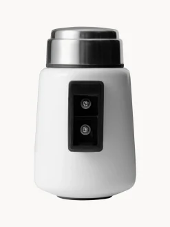 Dispensador De Jabón Y Jaboneras|Jarrones></noscript>Vipp Dosificador de jabón para pared 9w Blanco, plateado