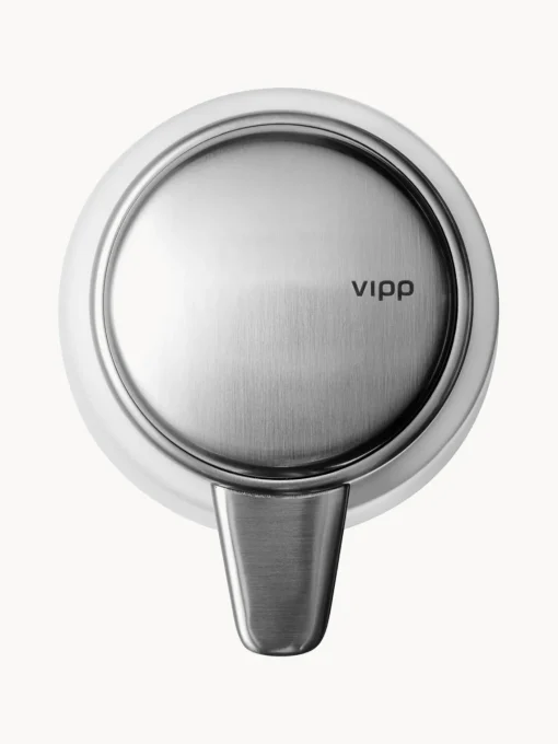 Dispensador De Jabón Y Jaboneras|Jarrones>Vipp Dosificador de jabón 9 Blanco, plateado