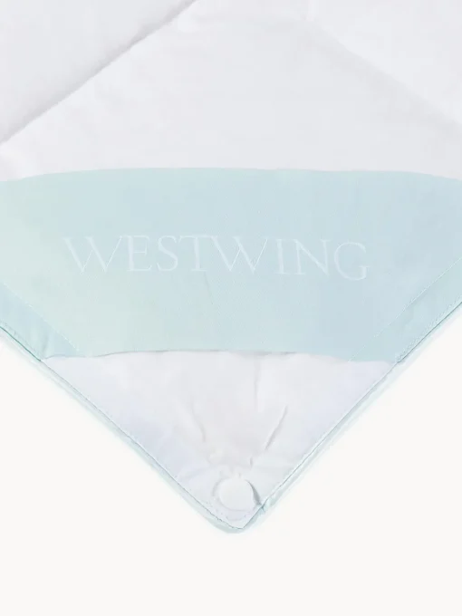 Edredones|Mantas>Westwing Collection Edredón cuatro estaciones de plumón Komfort, normal Blanco