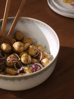 Best Ensaladera artesanal con esmalte reactivo Danza Cuencos Y Platos De Servir|Vajillas Completas