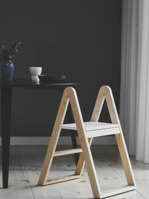 Pufs Y Otomanos|Pufs Y Otomanos>Gejst Escalera de madera de fresno Reech Madera clara