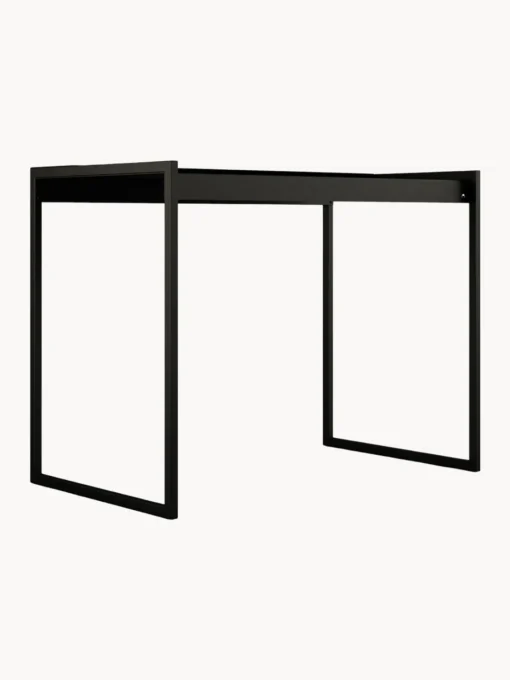 Escritorios|Escritorios>Metallbude Escritorio artesanal de metal Donna Negro
