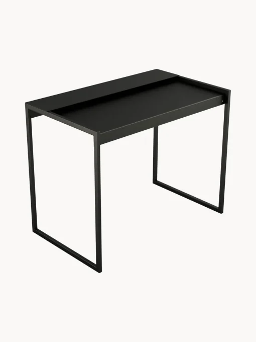 Escritorios|Escritorios>Metallbude Escritorio artesanal de metal Donna Negro