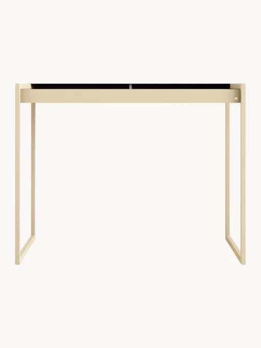 Escritorios|Escritorios>Metallbude Escritorio artesanal de metal Donna Beige