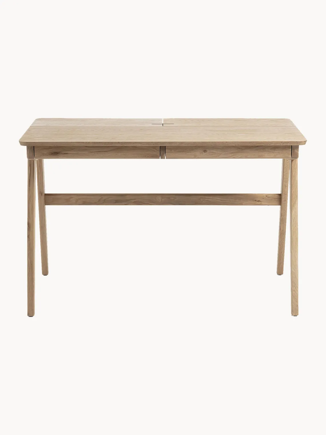 Escritorios|Escritorios> Escritorio de madera con apertura para cables Jacques