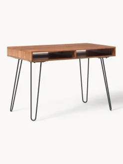 Escritorios|Escritorios>Westwing Collection Escritorio de y metal Tova Madera de mango