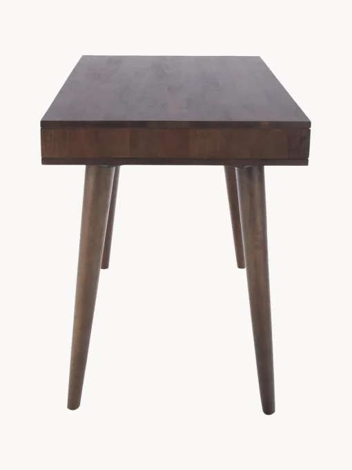 Escritorios|Escritorios>Westwing Collection Escritorio de madera maciza con cajón Tova Madera de mango