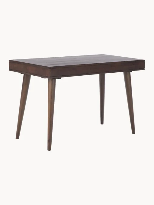 Escritorios|Escritorios>Westwing Collection Escritorio de madera maciza con cajón Tova Madera de mango