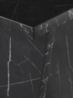 Escritorios|Escritorios></noscript>Westwing Collection Escritorio en look mármol Liam Aspecto mármol negro