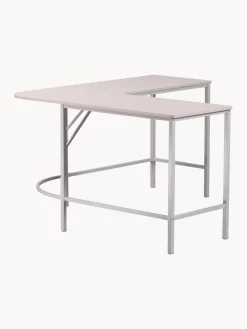 Escritorios|Escritorios></noscript> Escritorio esquinero de madera y metal Mike