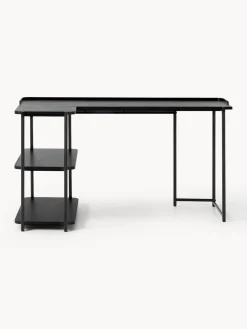 Best Escritorio esquinero de madera de fresno Renee Escritorios|Escritorios