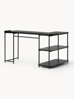 Best Escritorio esquinero de madera de fresno Renee Escritorios|Escritorios