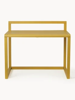 Mesas Y Sillas Infantiles|Decoración Infantil>Ferm Living Kids Escritorio infantil de madera Little Architect Amarillo mostaza