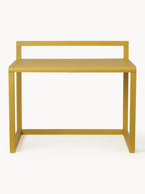 Mesas Y Sillas Infantiles|Decoración Infantil>Ferm Living Kids Escritorio infantil de madera Little Architect Amarillo mostaza