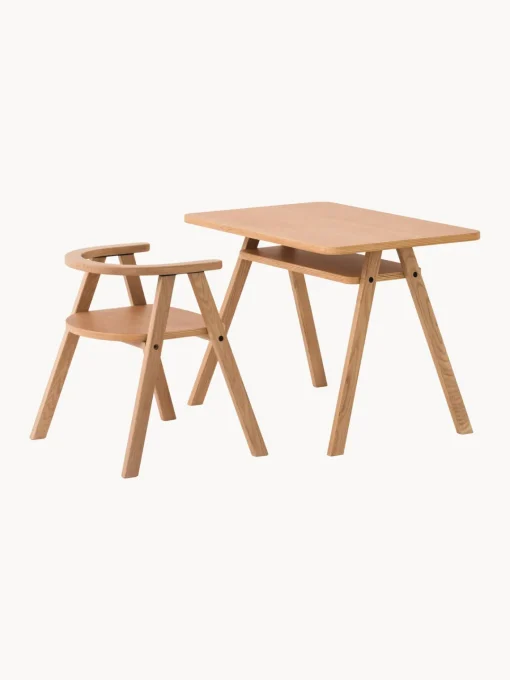 Decoración Infantil|Mesas Y Sillas Infantiles>Nobodinoz Escritorio infantil de Growing Green Madera de roble