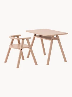 Sale Escritorio infantil de madera de haya Growing Green Niños Decoración Infantil|Mesas Y Sillas Infantiles