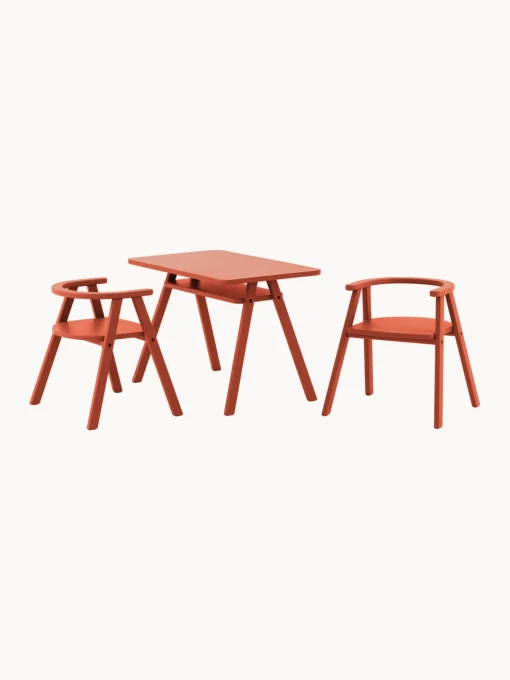 Clearance Escritorio infantil de madera de haya Growing Green Niños Decoración Infantil|Mesas Y Sillas Infantiles