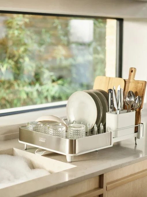 Escurreplatos|Almacenaje De Cocina>Joseph Joseph Escurreplatos extensible con desagüe regulable Extend