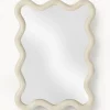 Jarrones|Espejos De Pared>Ellos Home Espejo de cuerpo entero con marco ondulado Wave