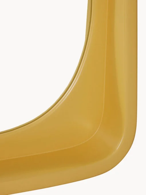 Jarrones|Espejos De Pared>HKLIVING Espejo de pared artesanal Curve Amarillo mostaza