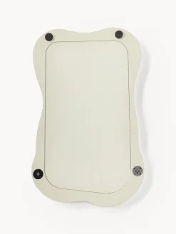 Jarrones|Espejos De Pared></noscript>Westwing Collection Espejo de pared con marco ondulado Cosimo Beige claro