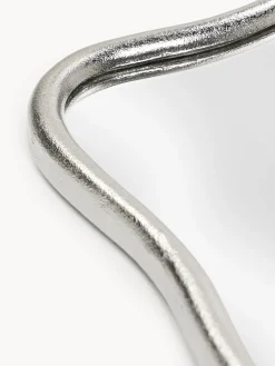 Clearance Espejo de pared con marco de metal ondulado Reggie Jarrones|Espejos De Pared