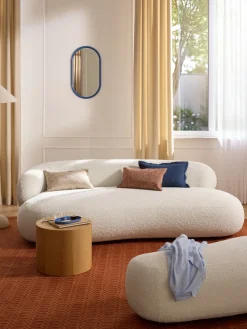 New Espejo de pared ovalado Blake Jarrones|Decoración