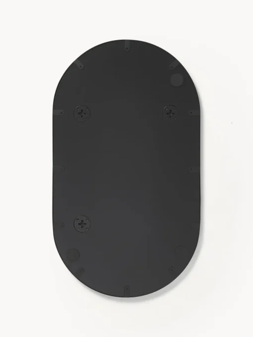 Jarrones|Espejos De Pared>Westwing Collection Espejo de pared ovalado Lucia Negro