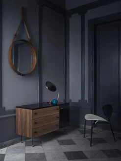 Espejos De Pared|Espejos De Pared></noscript>GUBI Espejo de pared redondo Adnet, tamaños diferentes Turrón