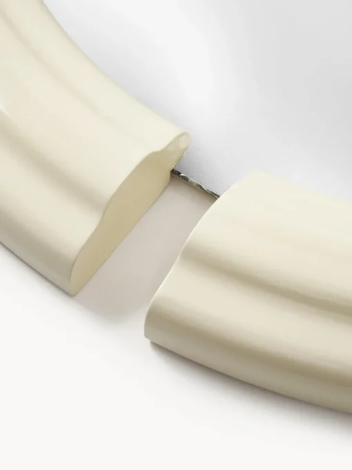 Espejos De Pared|Espejos De Pared>Westwing Collection Espejo de pared redondo Mael Blanco Off White