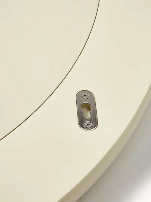 Espejos De Pared|Espejos De Pared>Westwing Collection Espejo de pared redondo Mael Blanco Off White