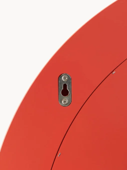 Jarrones|Espejos De Pared>Westwing Collection Espejo de pared redondo Mael Rojo coral