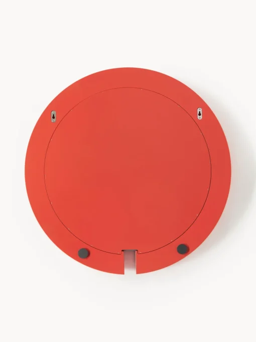 Jarrones|Espejos De Pared>Westwing Collection Espejo de pared redondo Mael Rojo coral