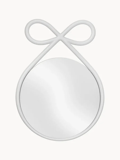Espejos De Pared|Espejos De Pared>Qeeboo Espejo de pared redondo Ribbon Blanco