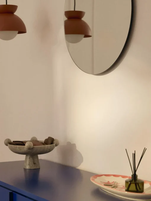 Jarrones|Espejos De Pared>Westwing Collection Espejo de pared redondo sin marco Erin