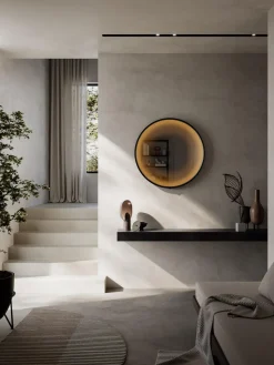 Espejos De Pared|Espejos De Pared></noscript>Vanita&Casa Espejo Foggy Round 80