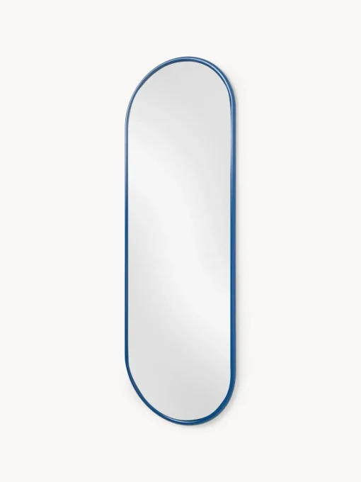 Jarrones|Decoración>Westwing Collection Espejo ovalado de cuerpo entero Blake Azul real mate