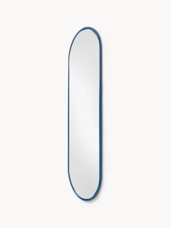 Jarrones|Decoración></noscript>Westwing Collection Espejo ovalado de cuerpo entero Blake Azul real mate
