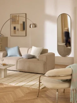 Clearance Espejo ovalado de cuerpo entero Blake Jarrones|Decoración