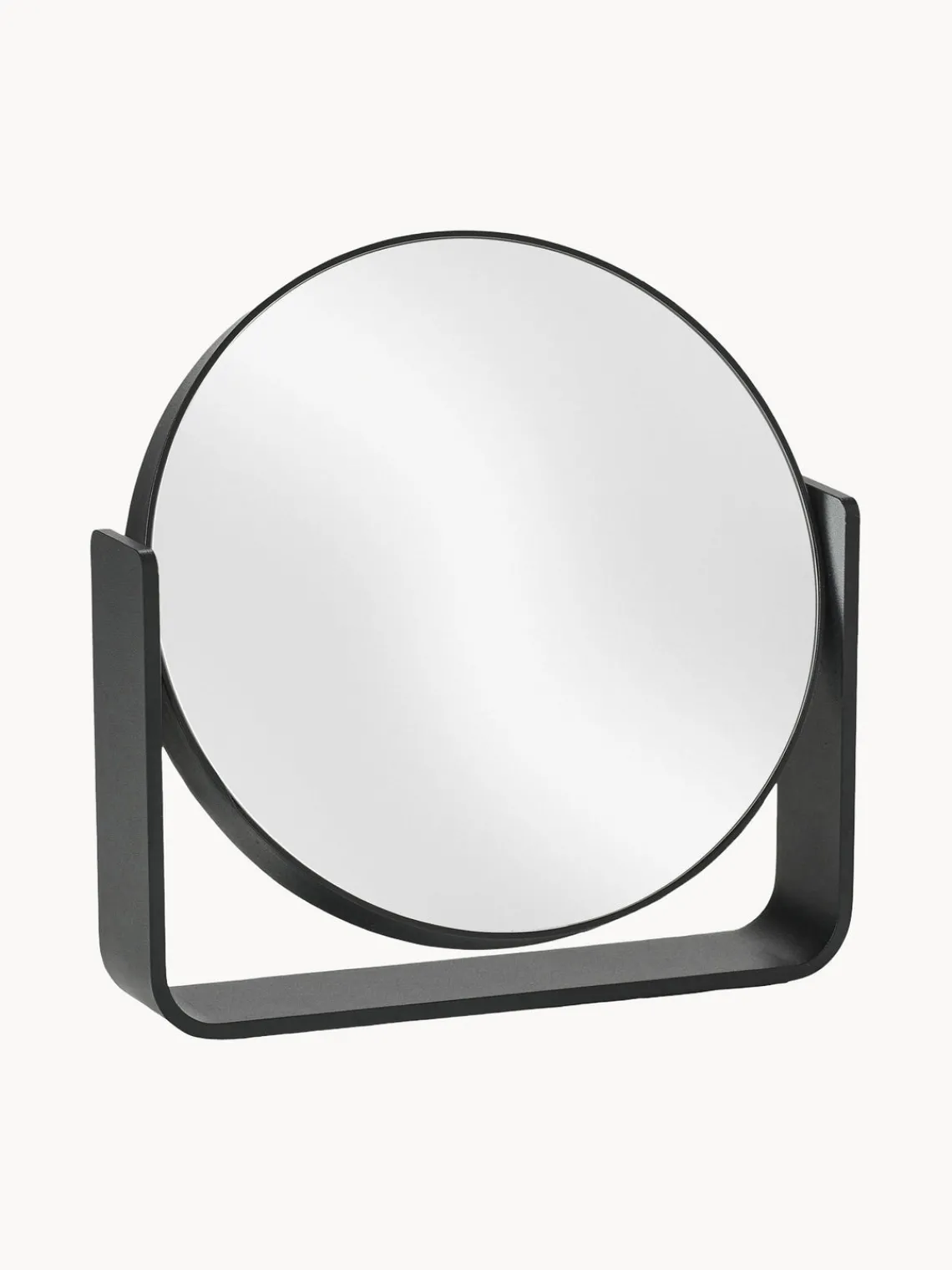 Jarrones|Espejos De Maquillaje>Zone Denmark Espejo tocador redondo Ume, con aumento Marco: negro